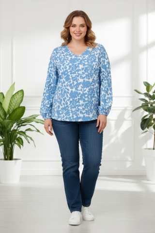 ONLY blouse lange mouw | 15354110RIVI/FOFL46&nbsp;