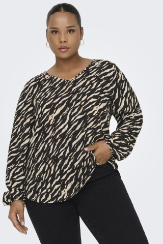 ONLY blouse lange mouw | 15354110BLAC/AUBL46&nbsp;