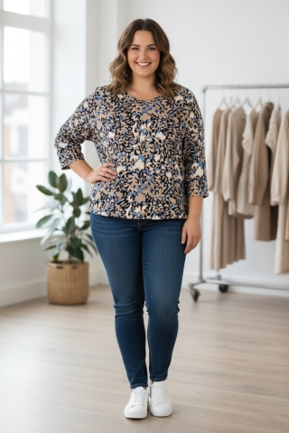 ZHENZI blouse Sylva | 200898ARWAL=50-52&nbsp;