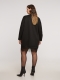 Mat fashion jurk | 84017010BLACM=48-50&nbsp;