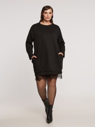 Mat fashion jurk | 84017010BLACM=48-50&nbsp;