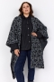 Wasabi poncho NIMO | W50018BLAC/COMBOne Size&nbsp;