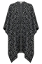 Wasabi poncho NIMO | W50018BLAC/COMBOne Size&nbsp;