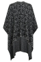 Wasabi poncho NIMO | W50018BLAC/COMBOne Size&nbsp;