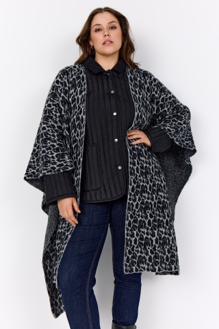 Wasabi poncho NIMO | W50018BLAC/COMBOne Size&nbsp;