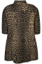 ZHENZI dierenprint blouse jas 3/4 mo | 200989blacS=42-44&nbsp;