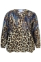 ZHENZI dierenprint blouse Siff | 201049maroM=46-48&nbsp;