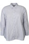 ZHENZI streep blouse blauw/wit glitt | 201064NAVYM=46-48&nbsp;