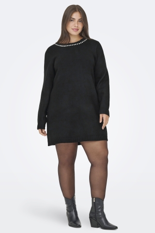 ONLY ECO jurk lange mouw | 15353470BLAC/SIBLM=46/48&nbsp;