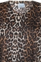 ZHENZI shirt dierenprint  Saga | 201013BLACM=46-48&nbsp;