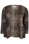 ZHENZI shirt dierenprint  Saga | 201013BLACM=46-48&nbsp;