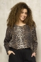 ZHENZI shirt dierenprint  Saga | 201013BLACM=46-48&nbsp;
