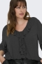 ONLY ECO shirt lange mouw | 15355704BLAC46&nbsp;