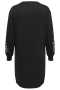 ONLY midi jurk borduur | 15356509BLAC/EMBRM=46/48&nbsp;