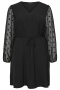 VERO MODA curve ECO jurk | 10337810BLAC44&nbsp;