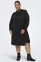 ONLY jurk lange mouw | 15358649BLAC/WHITM=46/48&nbsp;