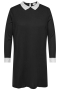 ONLY jurk lange mouw | 15358649BLAC/WHITM=46/48&nbsp;