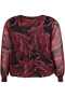 ZHENZI blouse tuniek bladprint | 2010426900M=46-48&nbsp;