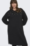 ONLY ECO jurk parels | 15358644BLAC/PENEM=46/48&nbsp;