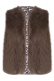 Exxcellent gilet Nina fake fur | 25WZE25E00442/44&nbsp;