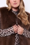 Exxcellent gilet Nina fake fur | 25WZE25E00442/44&nbsp;