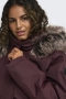 ONLY eco parka jas met bontkraag | 15185999STGR/NAFUM=46/48&nbsp;