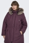 ONLY ECO parka jas met bontkraag | 15185999STGR/NAFUM=46/48&nbsp;