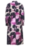 Exxcellent jurk paarse bloemen | 26VQE05E407/E82946&nbsp;
