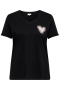 ONLY shirt V-hals korte mouw | 15365288BLHEM=46/48&nbsp;