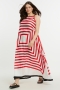Mat Fashion jurk | 85017074REDS=44-46&nbsp;