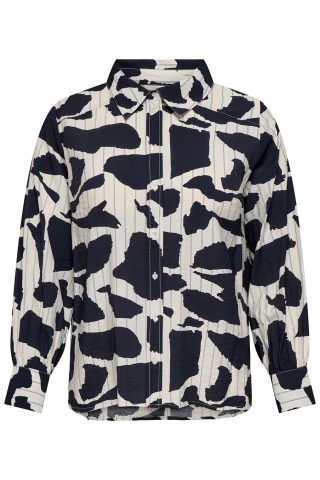 ONLY eco shirt lange mouw print | 15369601CLDA/GREL46&nbsp;