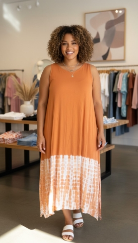 Bagoes jurk straps Vhals | B005032oran1 maat&nbsp;