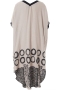Gozzip Black jurk Nia | G262204sand/blacM=46/48&nbsp;