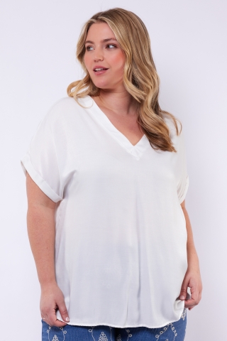 Exxcellent blouse Cove satijn | 26ZQE01E01146&nbsp;