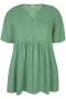 ZHENZI uni groen a-lijn tuniek | 2012676420M=46-48&nbsp;