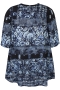 ZHENZI tuniek 3/4 mouw | 201290BLACS=42-44&nbsp;