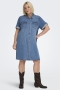 ONLY eco denim jurk korte mouw | 15368239MEBL42&nbsp;