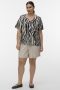 VERO MODA curve eco blouse V-hals | 10340672SILI44&nbsp;