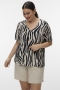 VERO MODA curve eco blouse V-hals | 10340672SILI44&nbsp;