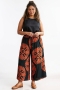 Curviss blouse wijd print | 31295blacM=48&nbsp;