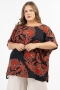 Curviss broek wijd print | 41782blacL=50&nbsp;