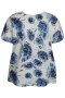 ZHENZI blouse korte mouw | 201308NAVYM=46-48&nbsp;