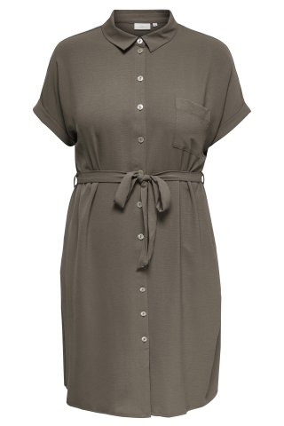 ONLY jurk eco korte mouw | 15372043WALN46&nbsp;