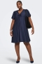 ONLY jurk korte mouw v-hals | 15372202CHOM46&nbsp;