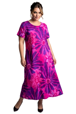 Luna jurk Helena 04 | helena5457pink/purp42-52 one&nbsp;