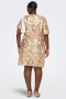 ONLY midi jurk korte mouw | 15373602SUNL/FLSEM=46/48&nbsp;