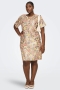 ONLY midi jurk korte mouw | 15373602SUNL/FLSEM=46/48&nbsp;
