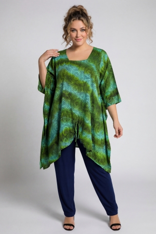 Luna tuniek Birgit String 35 | birgit5435gree/blac46-60 big&nbsp;