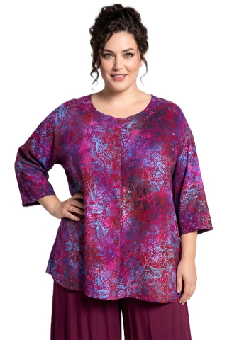 Luna blouse Emma 51 | emma5425fuch/lila46-60 big&nbsp;