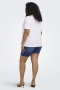 ONLY shirt korte mouw | 15372122BRWH/BFFLM=46/48&nbsp;